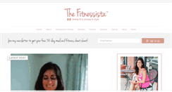 Desktop Screenshot of fitnessista.com
