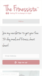 Mobile Screenshot of fitnessista.com